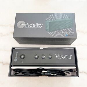 I-fidelity soundwave One Nation Title portable Bluetooth speaker NEW